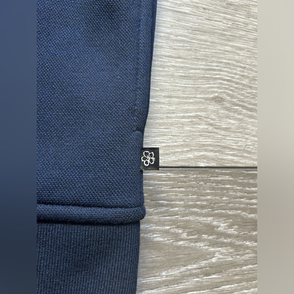 Ted Baker Tymos Navy Zip Up Sweatshirt Size 7 US SIZE 3XL - Picture 4 of 12